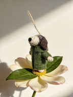 Puppy Series Wool Felt Ornament