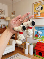 Snoopy Wool Felt Keychain
