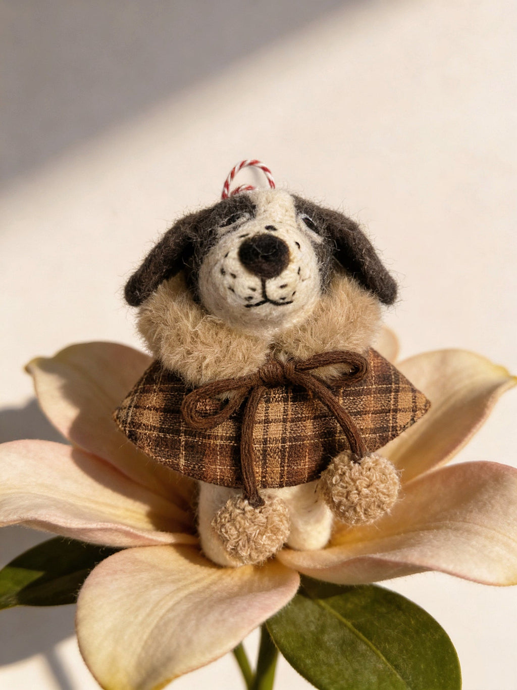 Puppy Series Wool Felt Ornament