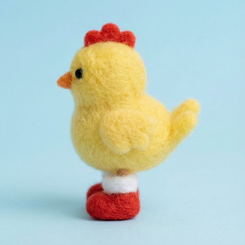 Adorable Yellow Chick Needle Felting Kit | Perfect for Beginners