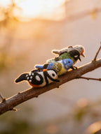 Bird Series Wool Felt Keychain