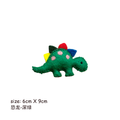 Handmade Wool Felt Little Dinosaur Brooch – Dark Green