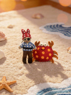 Pirate Series Wool Felt Keychain