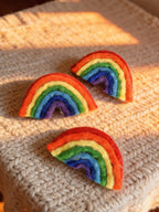 Nature Series Mushroom & Cactus Brooch