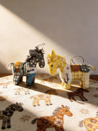 Floral Pony Wool Felt Ornament