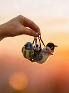 Bird Series Wool Felt Keychain