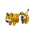 Tiger & Leopard Wool Felt Ornament