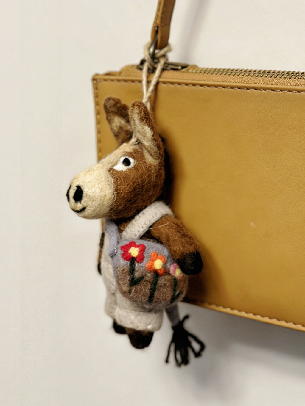 Backpack Pony Wool Felt Ornament