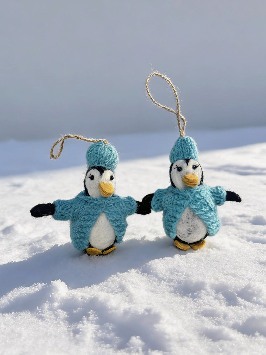 Ocean Series Penguin Wool Felt Ornament