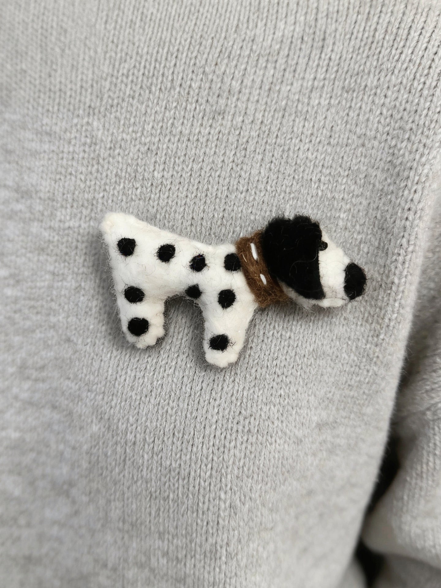 Animal Wool Felt Brooch