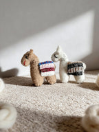 Alpaca Wool Felt Brooch