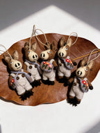 Backpack Pony Wool Felt Ornament