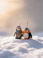 Ocean Series Penguin Wool Felt Ornament