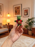 Cute Animal Wool Felt Keychain