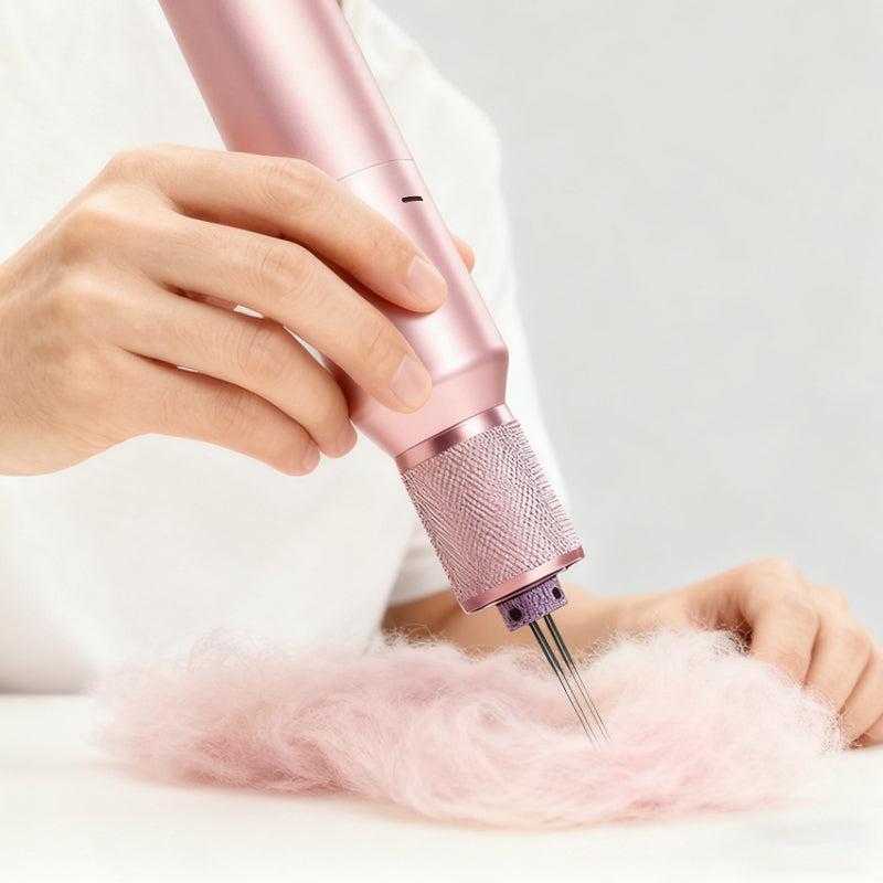 Electric Felting Machine --Portable Electric Wool Felting Needle Tool (Upgraded 3rd Gen)