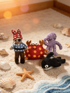 Pirate Series Wool Felt Keychain