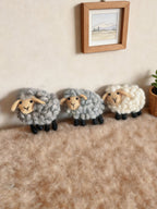 Sheep Wool Felt Brooch