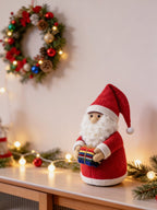 Santa Claus Wool Felt Ornament