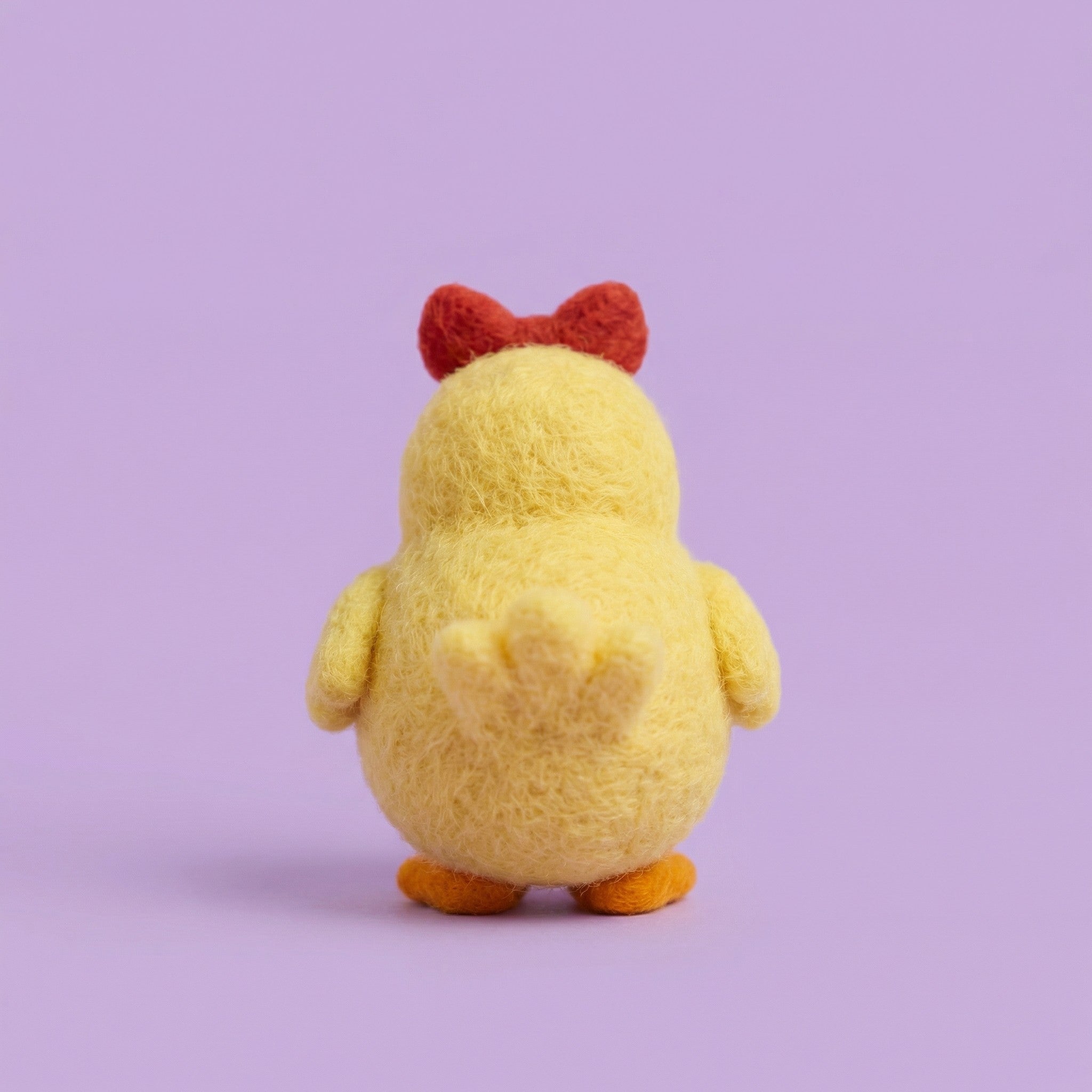 Lovely Mama Chick with Bow Felting Kit | Perfect for Beginners
