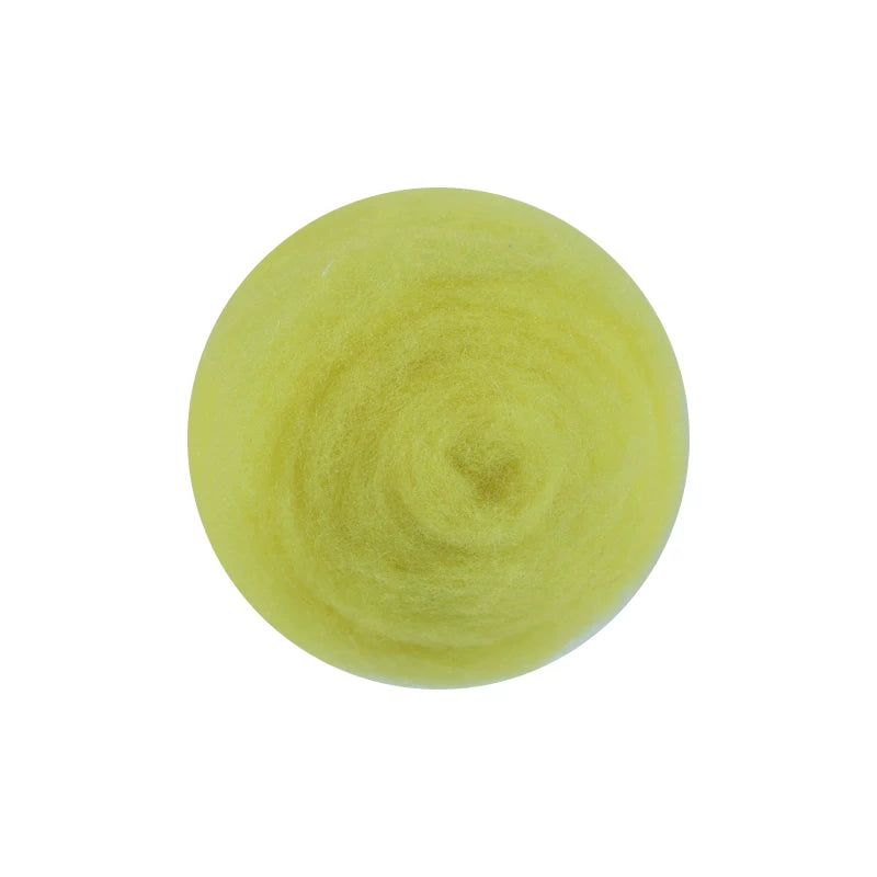 50g large package of Spanish short fiber wool strip felt, DIY handmade doll simulation wool felt material