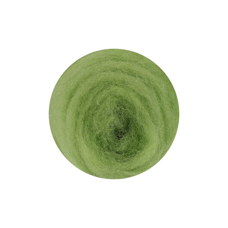 50g large package of Spanish short fiber wool strip felt, DIY handmade doll simulation wool felt material