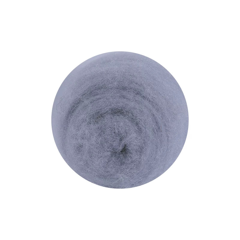 50g large package of Spanish short fiber wool strip felt, DIY handmade doll simulation wool felt material