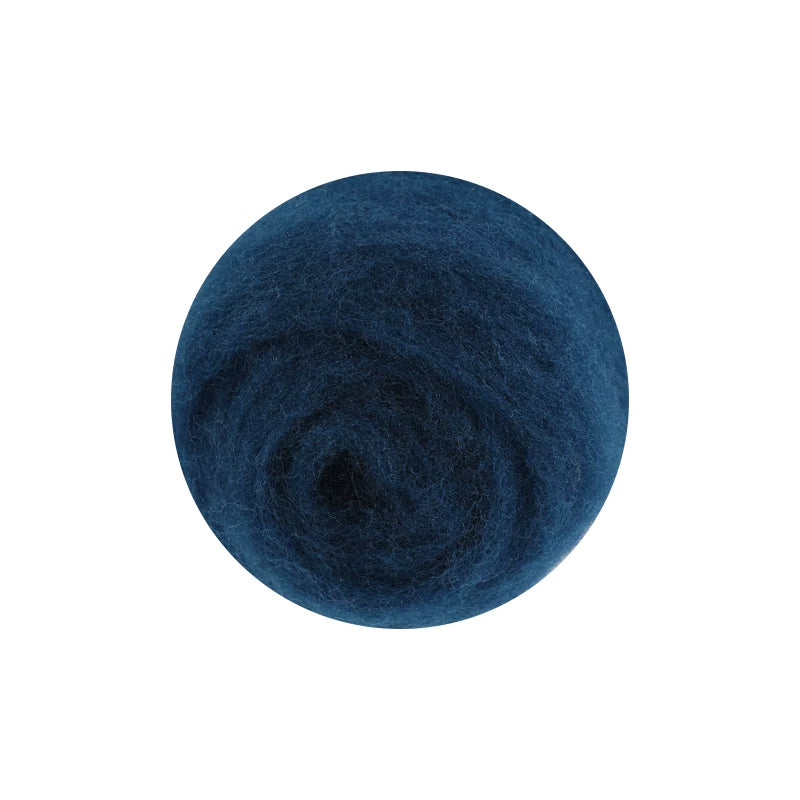 50g large package of Spanish short fiber wool strip felt, DIY handmade doll simulation wool felt material