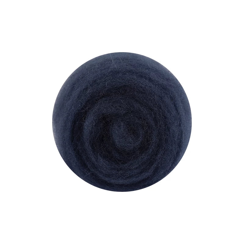 50g large package of Spanish short fiber wool strip felt, DIY handmade doll simulation wool felt material