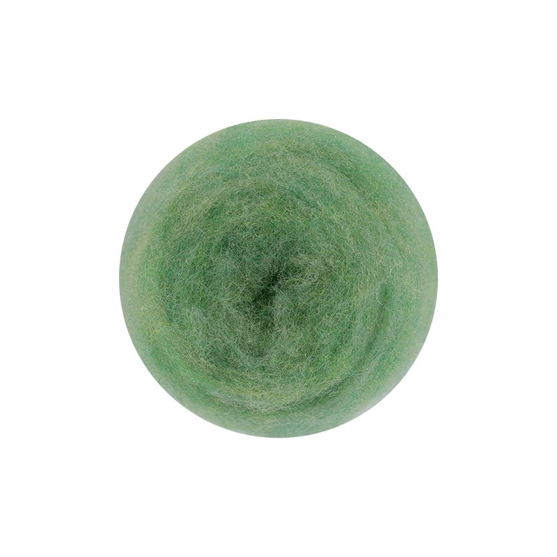 50g large package of Spanish short fiber wool strip felt, DIY handmade doll simulation wool felt material