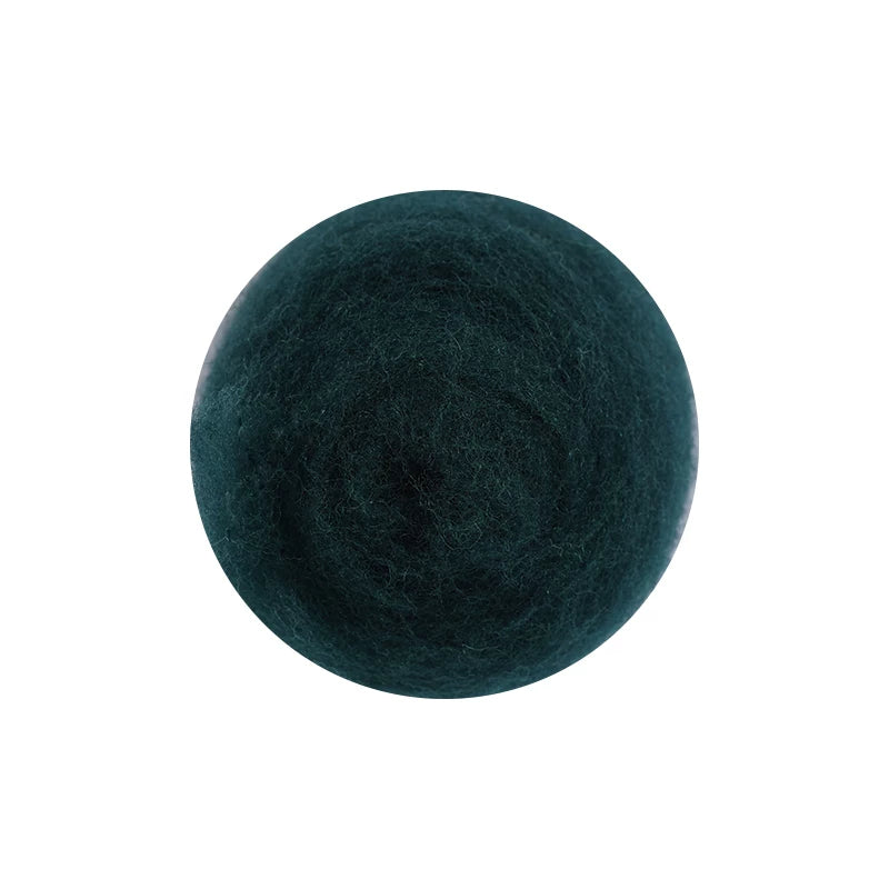 50g large package of Spanish short fiber wool strip felt, DIY handmade doll simulation wool felt material