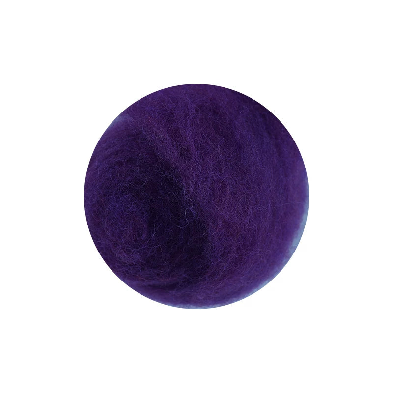 50g large package of Spanish short fiber wool strip felt, DIY handmade doll simulation wool felt material