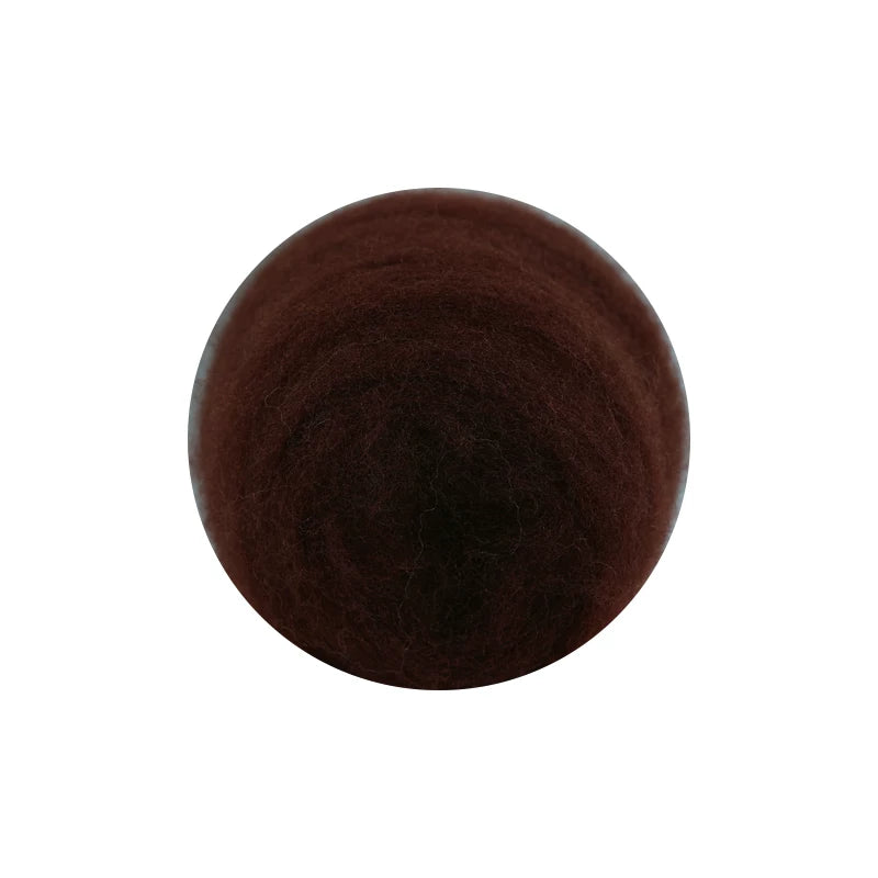 50g large package of Spanish short fiber wool strip felt, DIY handmade doll simulation wool felt material