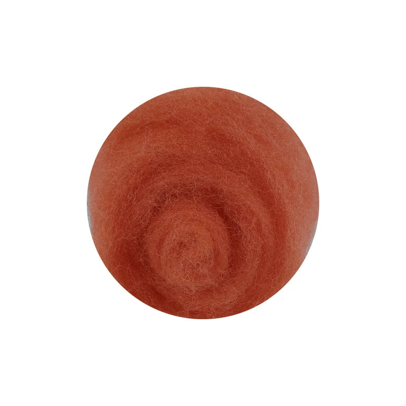 50g large package of Spanish short fiber wool strip felt, DIY handmade doll simulation wool felt material