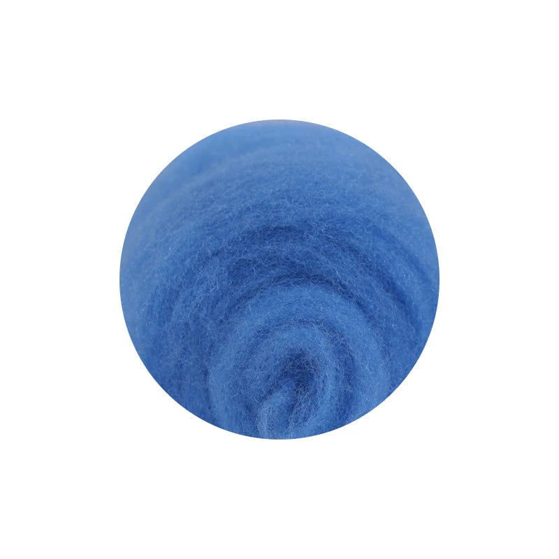 50g large package of Spanish short fiber wool strip felt, DIY handmade doll simulation wool felt material