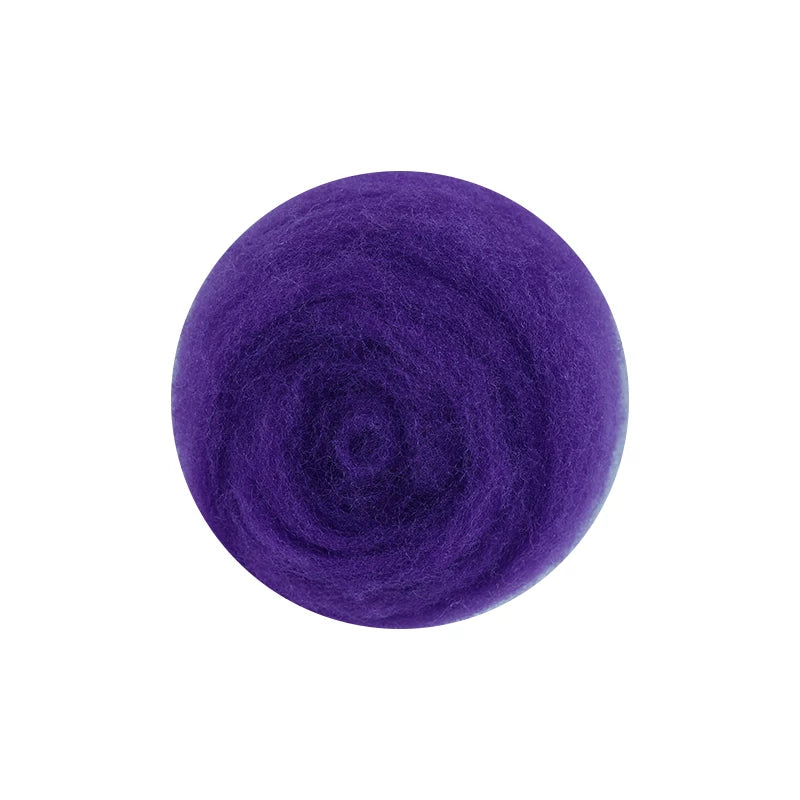 50g large package of Spanish short fiber wool strip felt, DIY handmade doll simulation wool felt material