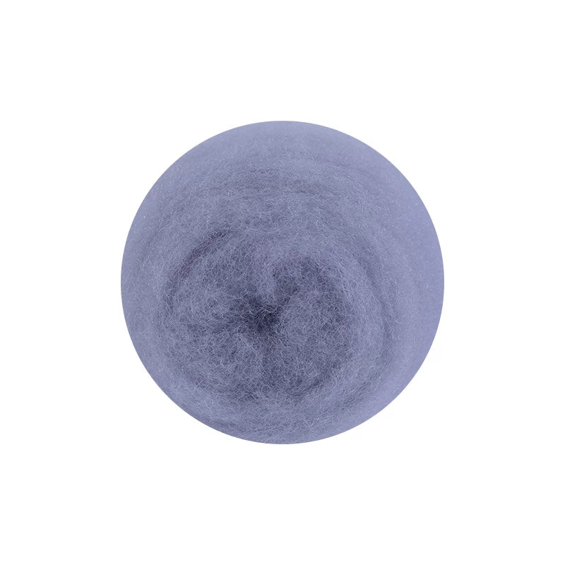 50g large package of Spanish short fiber wool strip felt, DIY handmade doll simulation wool felt material