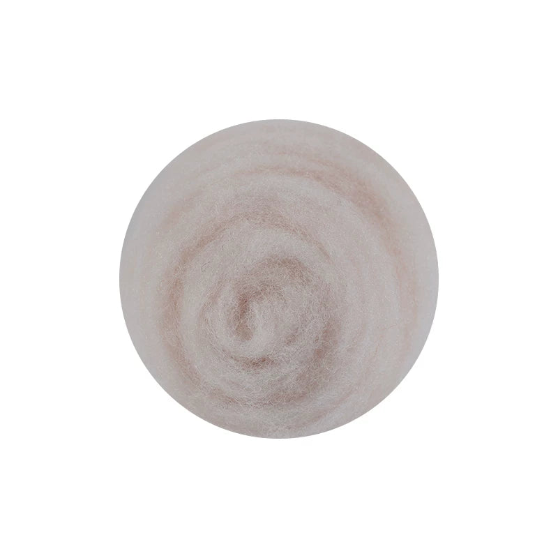 50g large package of Spanish short fiber wool strip felt, DIY handmade doll simulation wool felt material