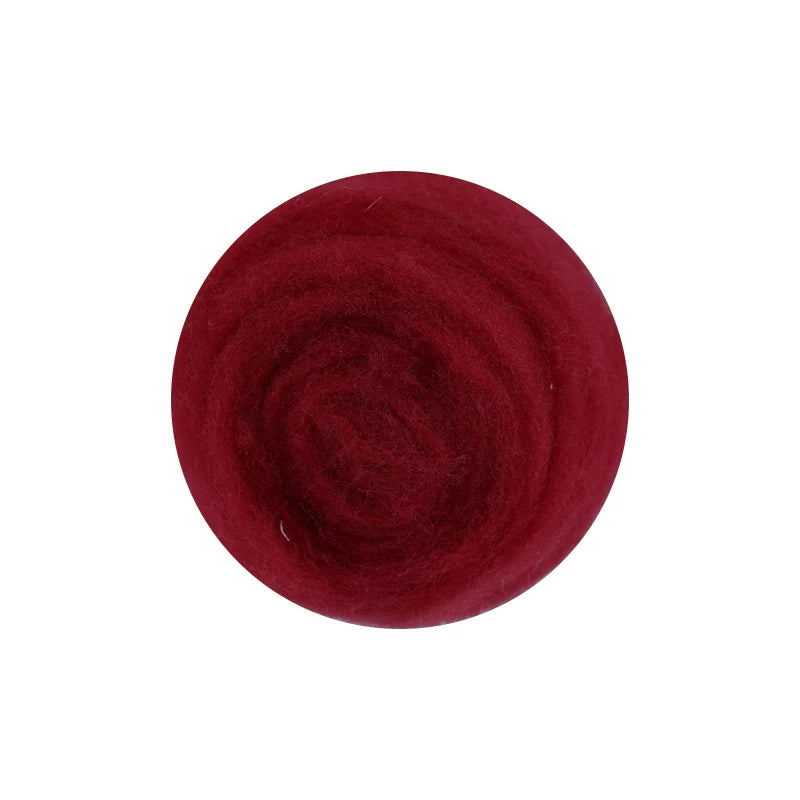 50g large package of Spanish short fiber wool strip felt, DIY handmade doll simulation wool felt material