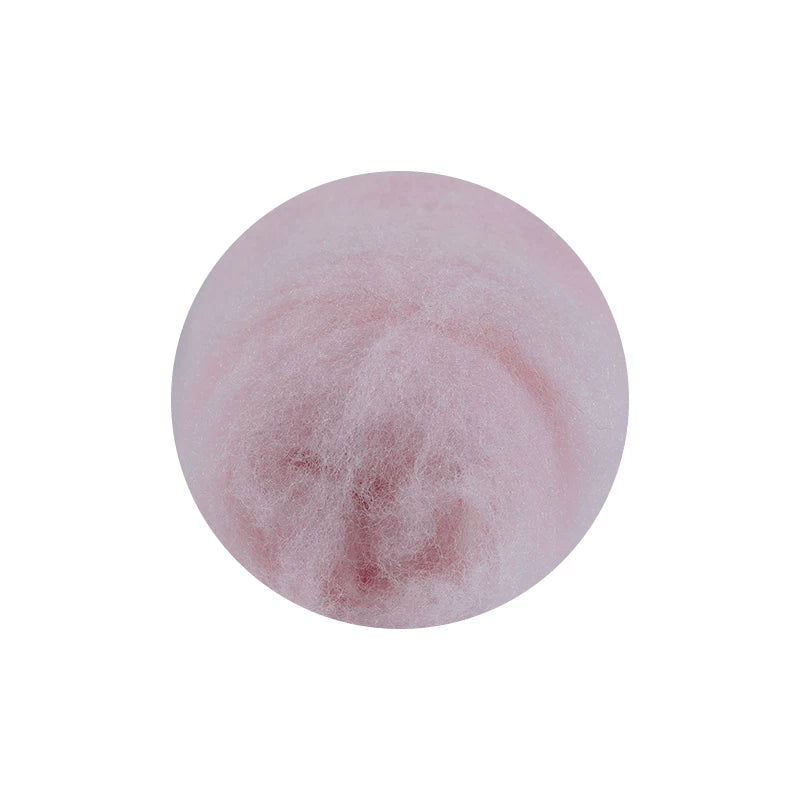 50g large package of Spanish short fiber wool strip felt, DIY handmade doll simulation wool felt material