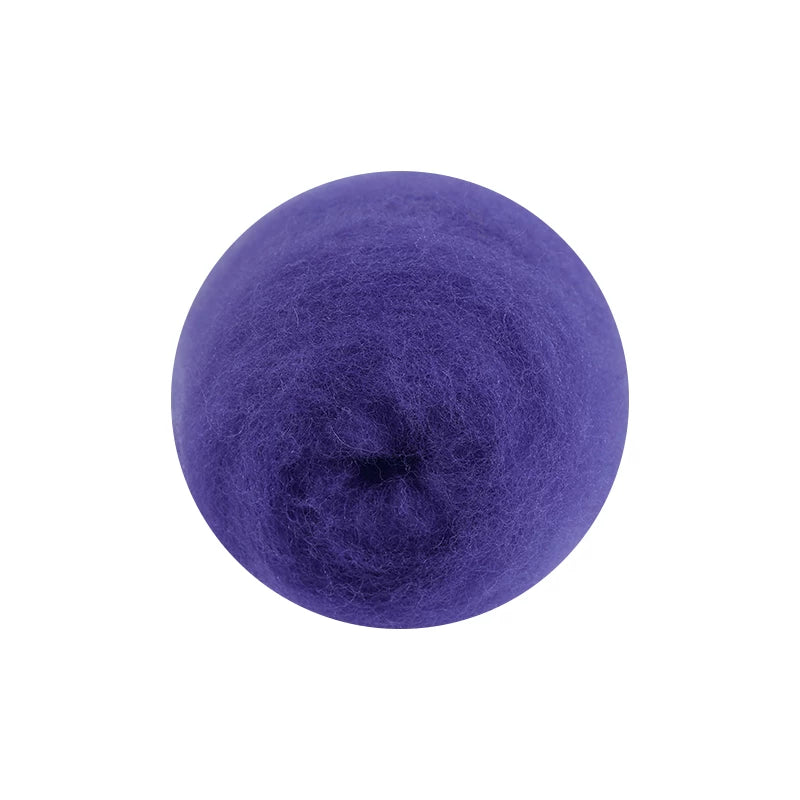 50g large package of Spanish short fiber wool strip felt, DIY handmade doll simulation wool felt material