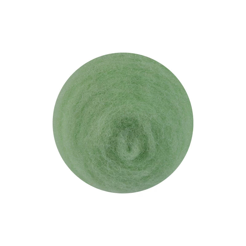 50g large package of Spanish short fiber wool strip felt, DIY handmade doll simulation wool felt material