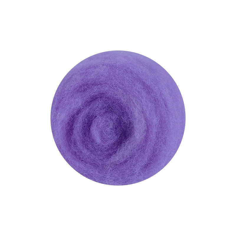 50g large package of Spanish short fiber wool strip felt, DIY handmade doll simulation wool felt material