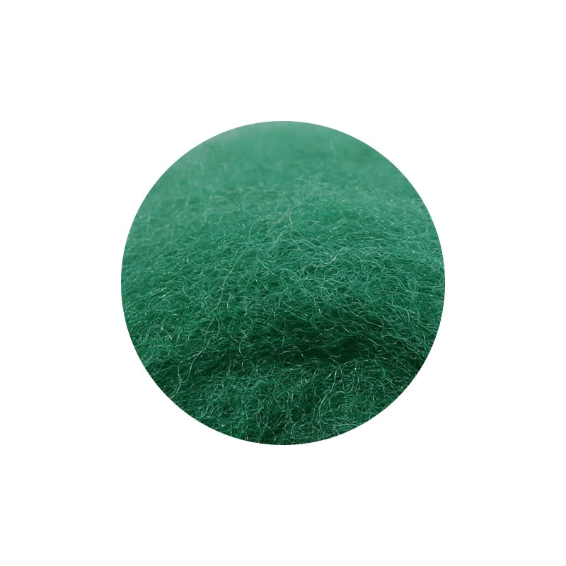 50g large package of Spanish short fiber wool strip felt, DIY handmade doll simulation wool felt material
