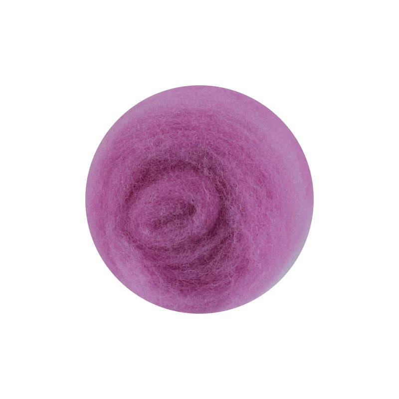 50g large package of Spanish short fiber wool strip felt, DIY handmade doll simulation wool felt material