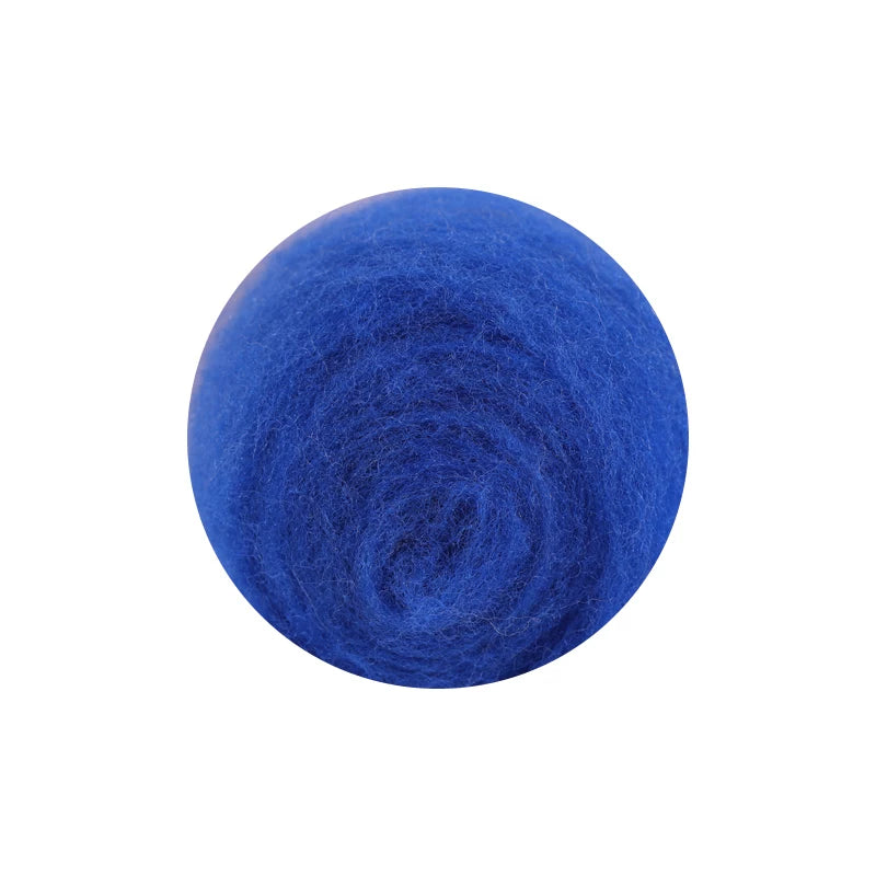 50g large package of Spanish short fiber wool strip felt, DIY handmade doll simulation wool felt material