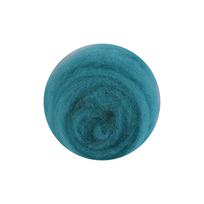 50g large package of Spanish short fiber wool strip felt, DIY handmade doll simulation wool felt material