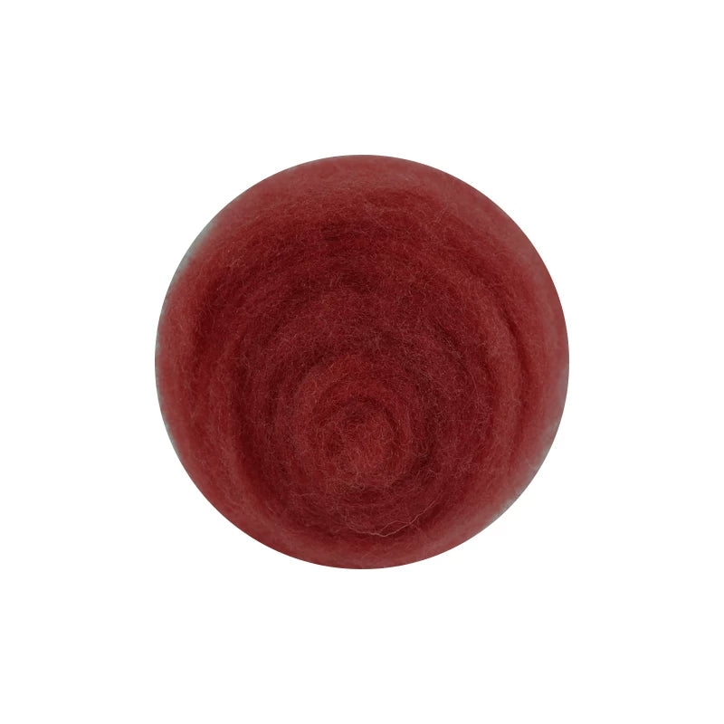 50g large package of Spanish short fiber wool strip felt, DIY handmade doll simulation wool felt material