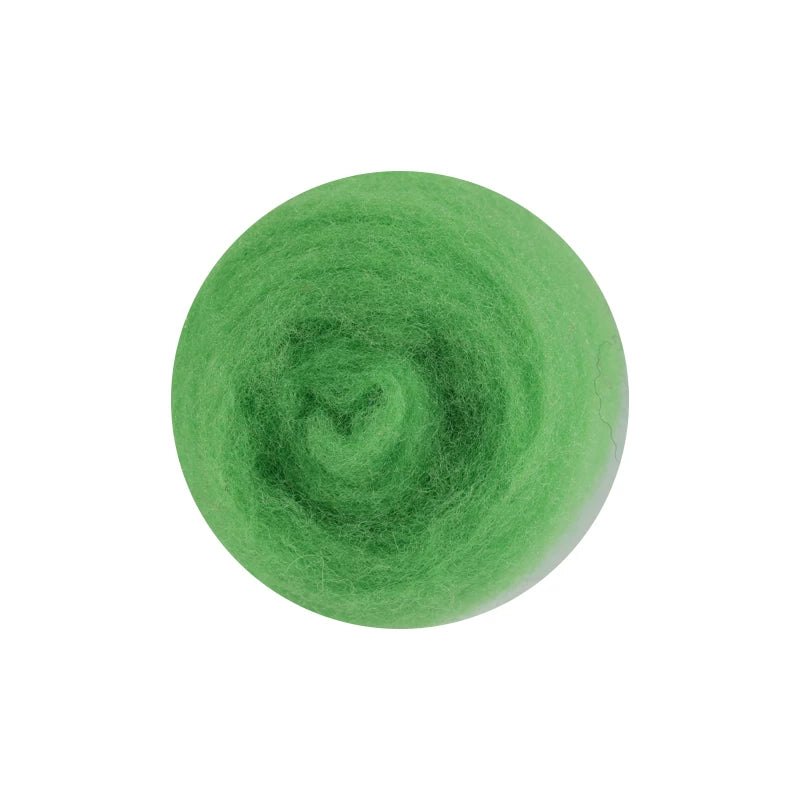 50g large package of Spanish short fiber wool strip felt, DIY handmade doll simulation wool felt material