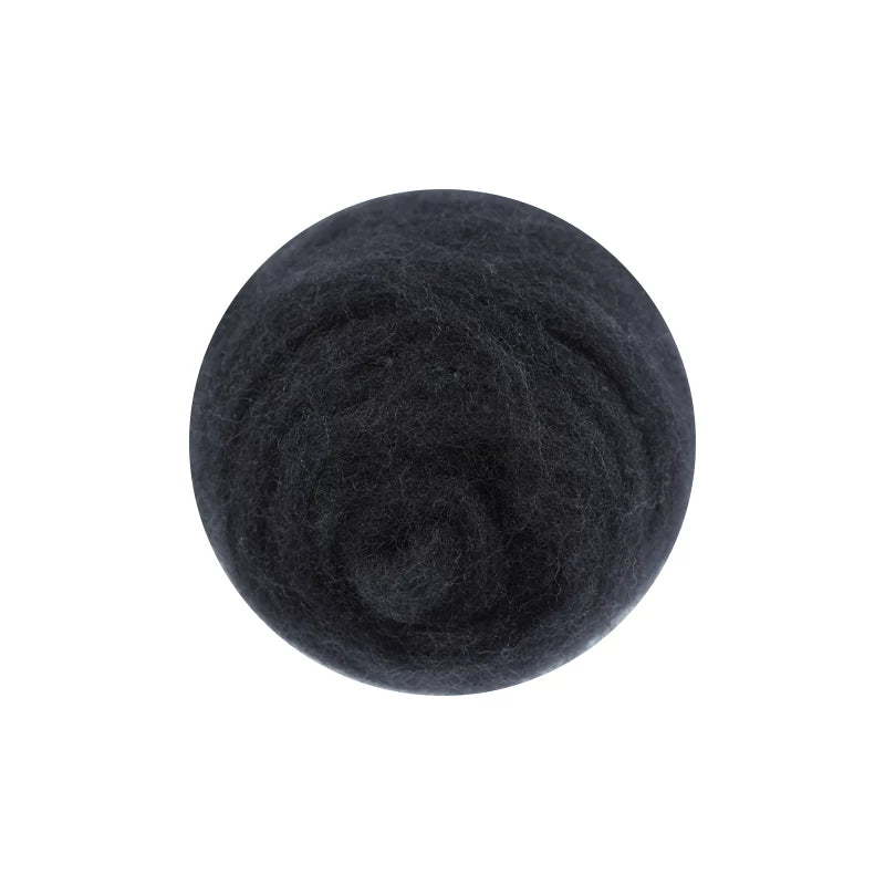 50g large package of Spanish short fiber wool strip felt, DIY handmade doll simulation wool felt material