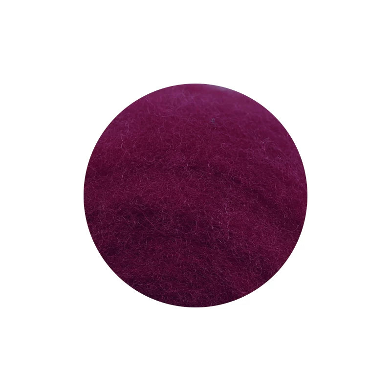 50g large package of Spanish short fiber wool strip felt, DIY handmade doll simulation wool felt material